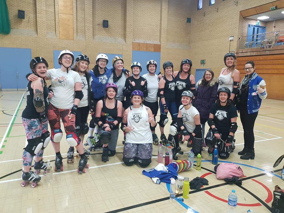 roller derby wakefield training